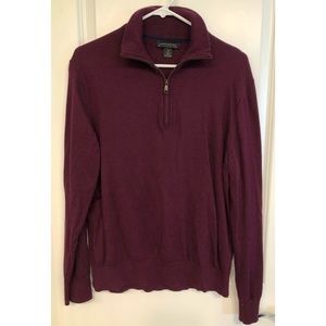 1/4 Zip Pullover Sweater • Banana Republic